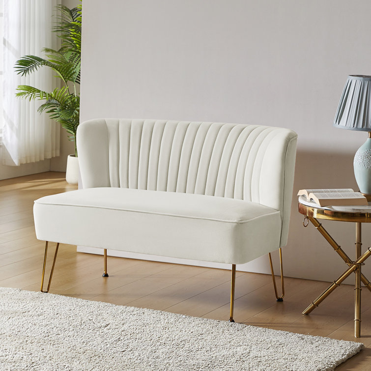 Upholstered loveseat discount